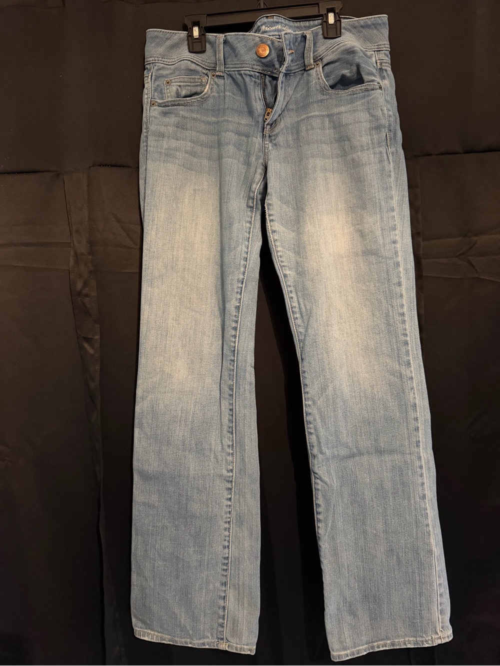 American Eagle Light Blue Women's Slim Boot Jeans